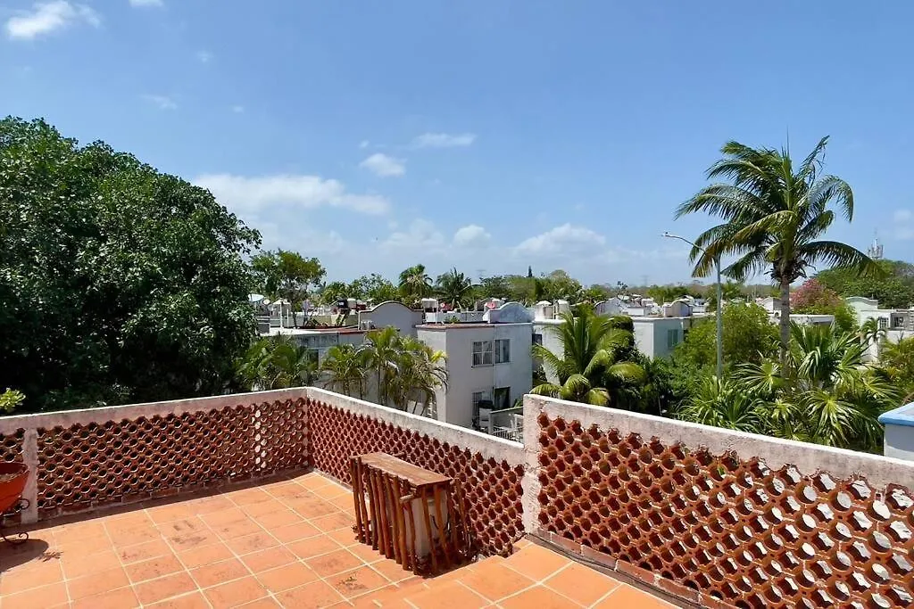 Breezy And Fresh House With Roof Just 25 Min Walk To Sea Villa Playa del Carmen 0*,