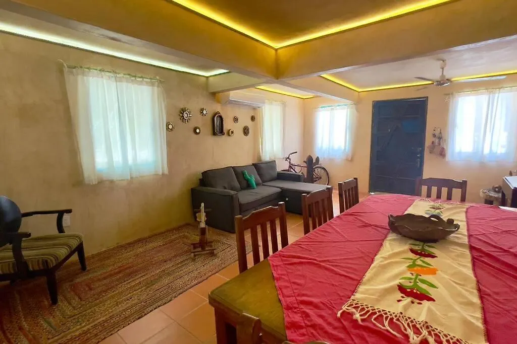 Holiday home Breezy And Fresh House With Roof Just 25 Min Walk To Sea Villa Playa del Carmen